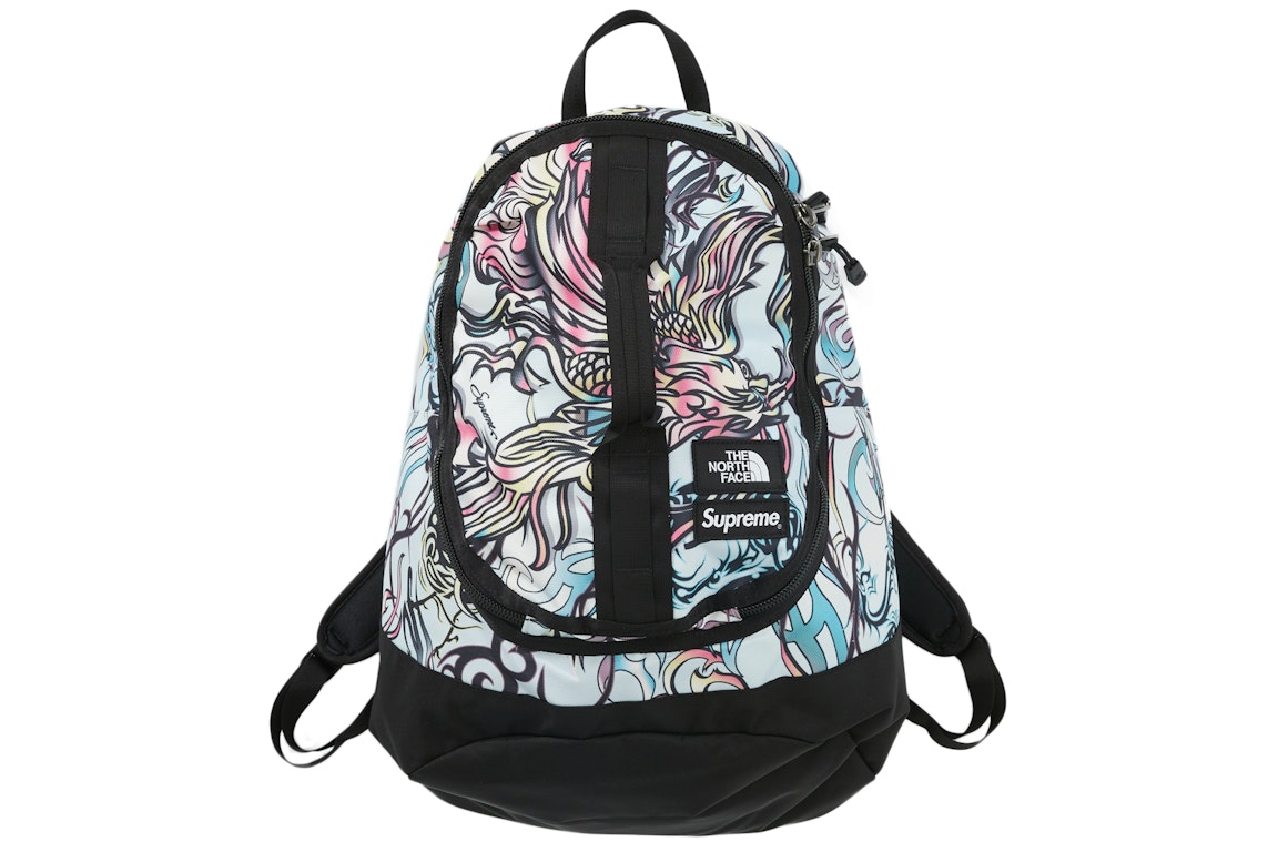 Pre-owned Supreme The North Face Steep Tech Backpack (fw22) Multicolor Dragon