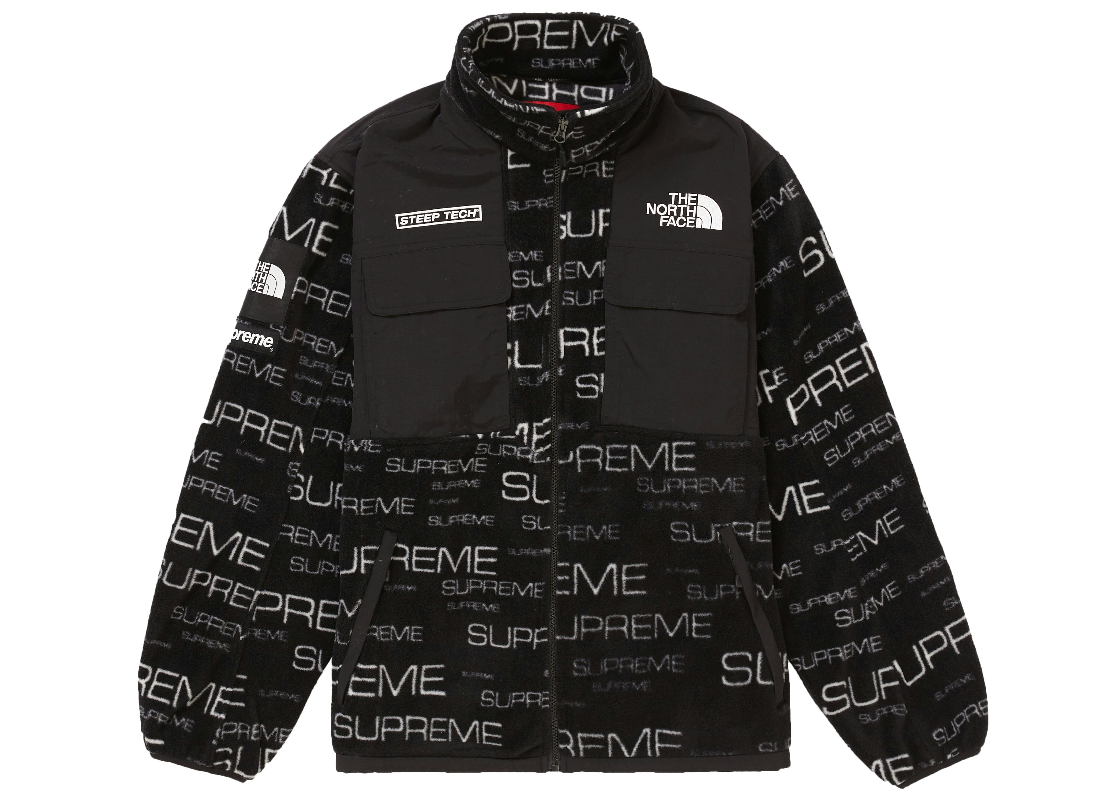 Supreme The North Face Steep Tech Fleece Jacket Black FW21 メンズ JP