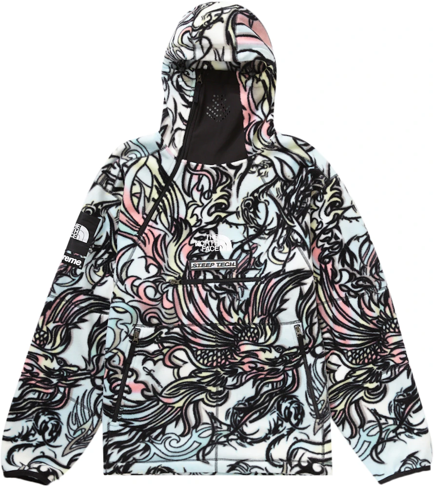 Supreme X North Face Steep Tech fleece sweatshirt - Supreme Outfit