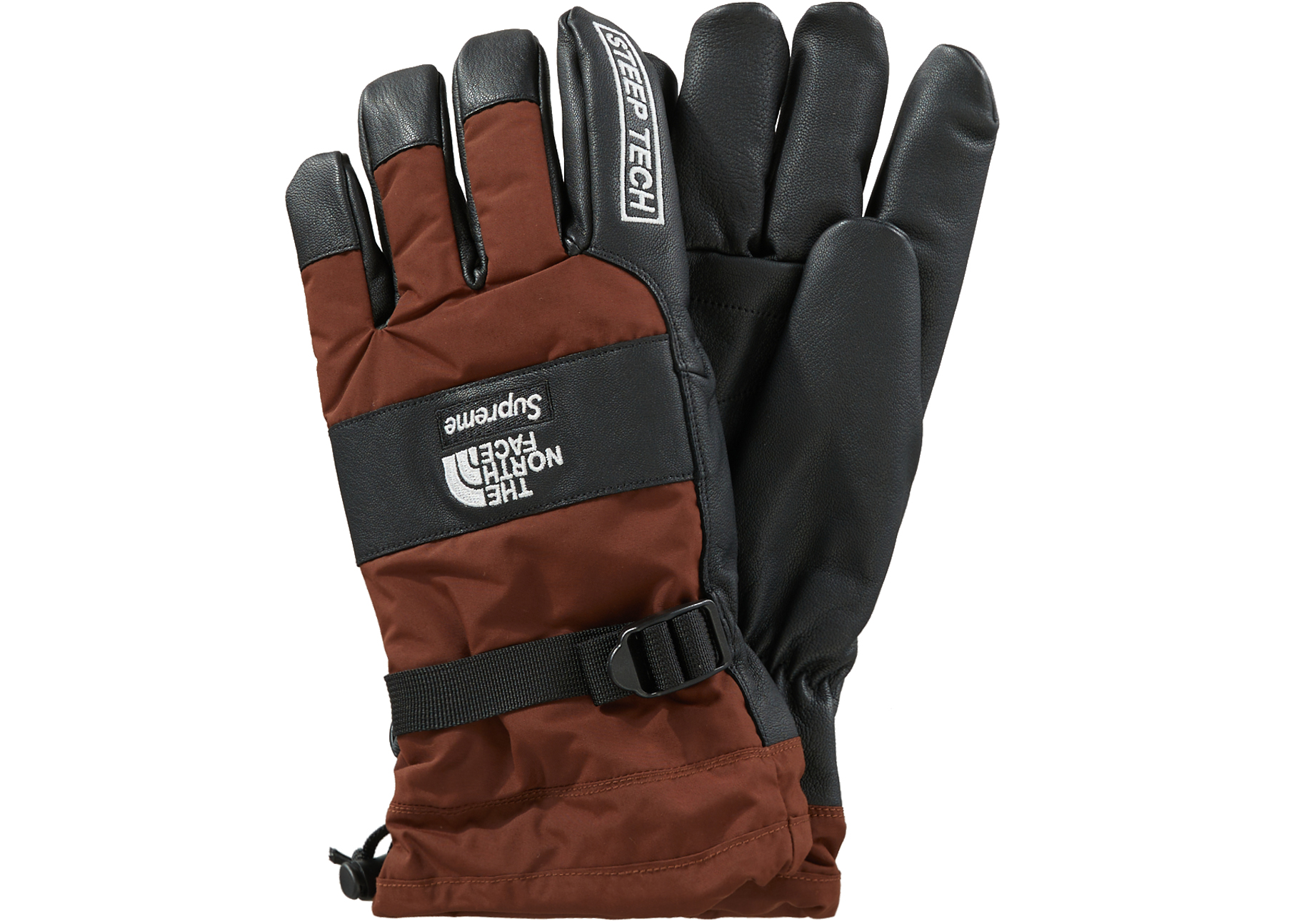 Supreme The North Face Steep Tech Gloves Brown - FW22 - US