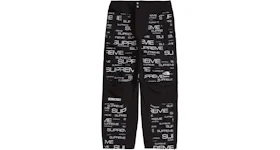 Supreme The North Face Steep Tech Pant Black