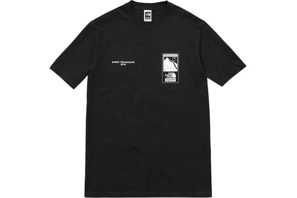 Supreme The North Face Steep Tech Tee Black