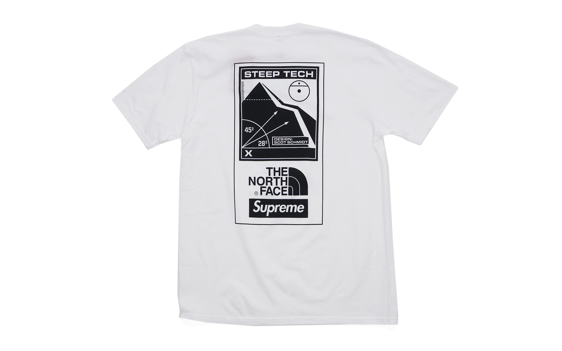 Supreme The North Face Steep Tech Tee White Men's - SS16 - US