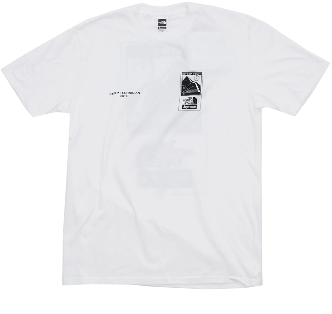 Supreme The North Face Steep Tech Tee White Men's - SS16 - US