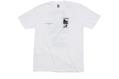 Supreme The North Face Steep Tech Tee White Men's SS16 US
