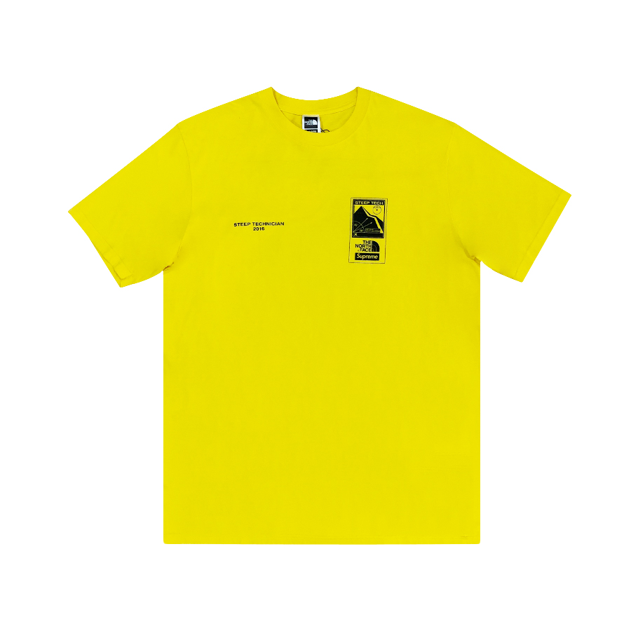 Supreme The North Face Steep Tech Tee Yellow