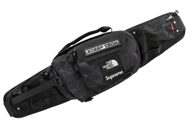 Supreme The North Face Steep Tech Waist Bag Black Dragon