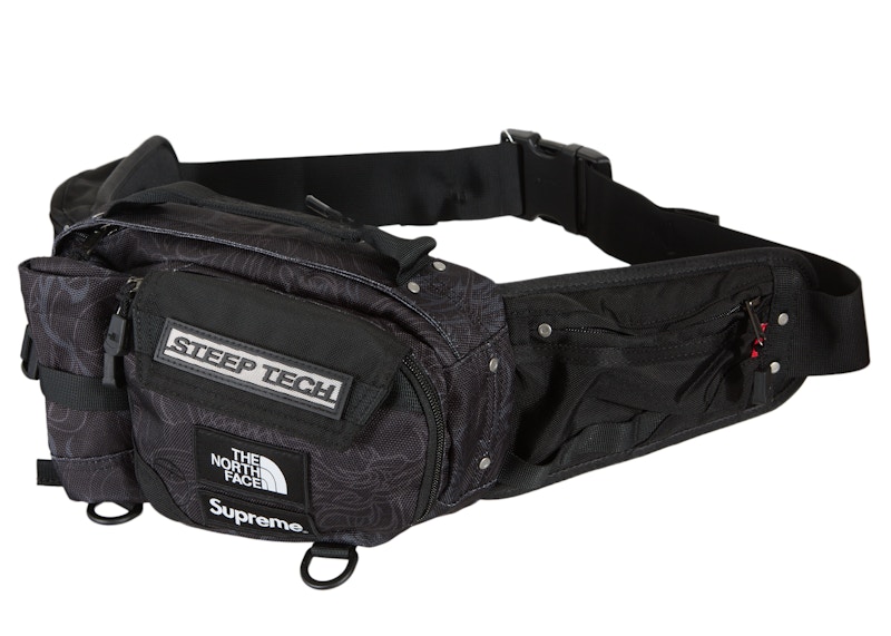 Supreme The North Face Steep Tech Waist Bag Black Dragon - FW22 - US