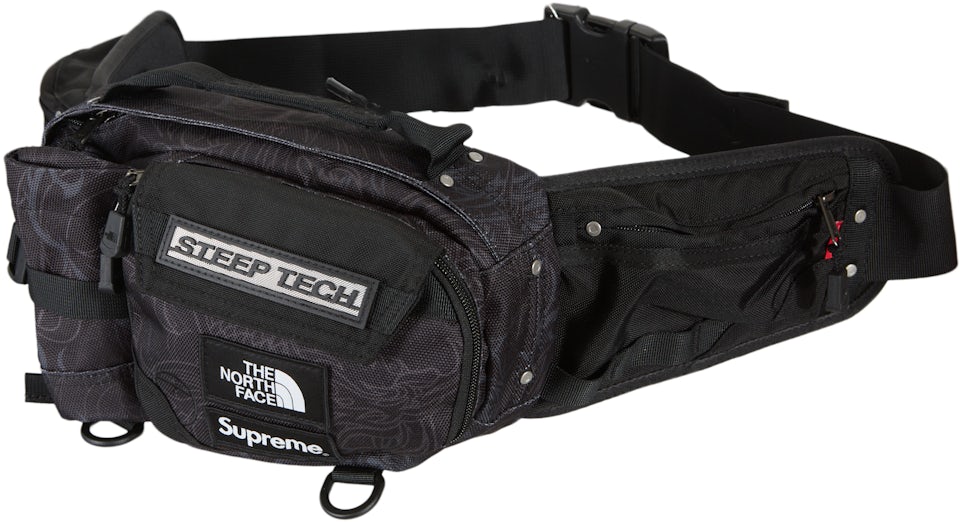 Bont Moderniseren goedkoop Supreme The North Face Steep Tech Waist Bag Black Dragon - FW22 - JP