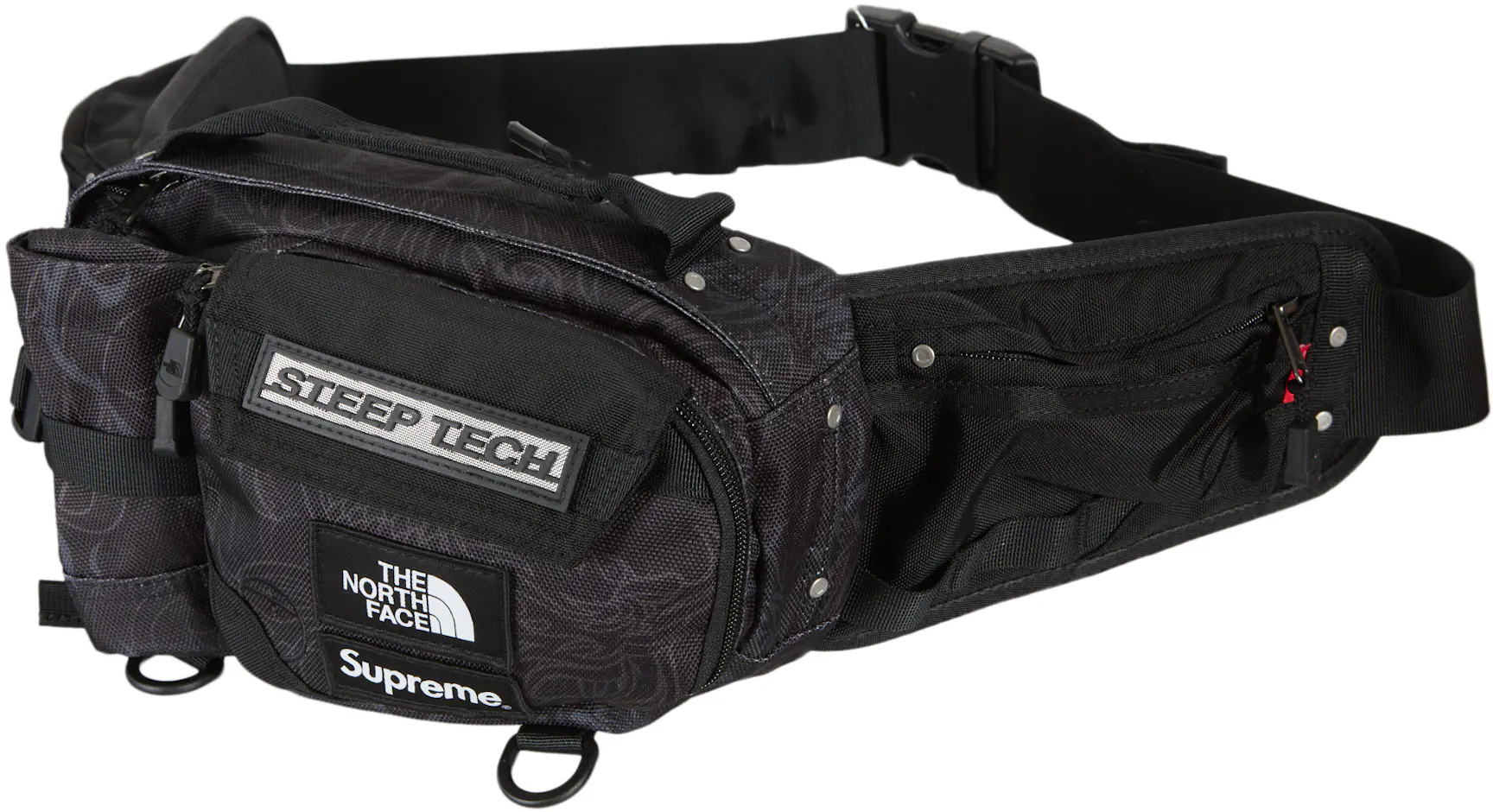 Supreme The North Face Steep Tech Waist Bag Black Dragon - FW22 - CN