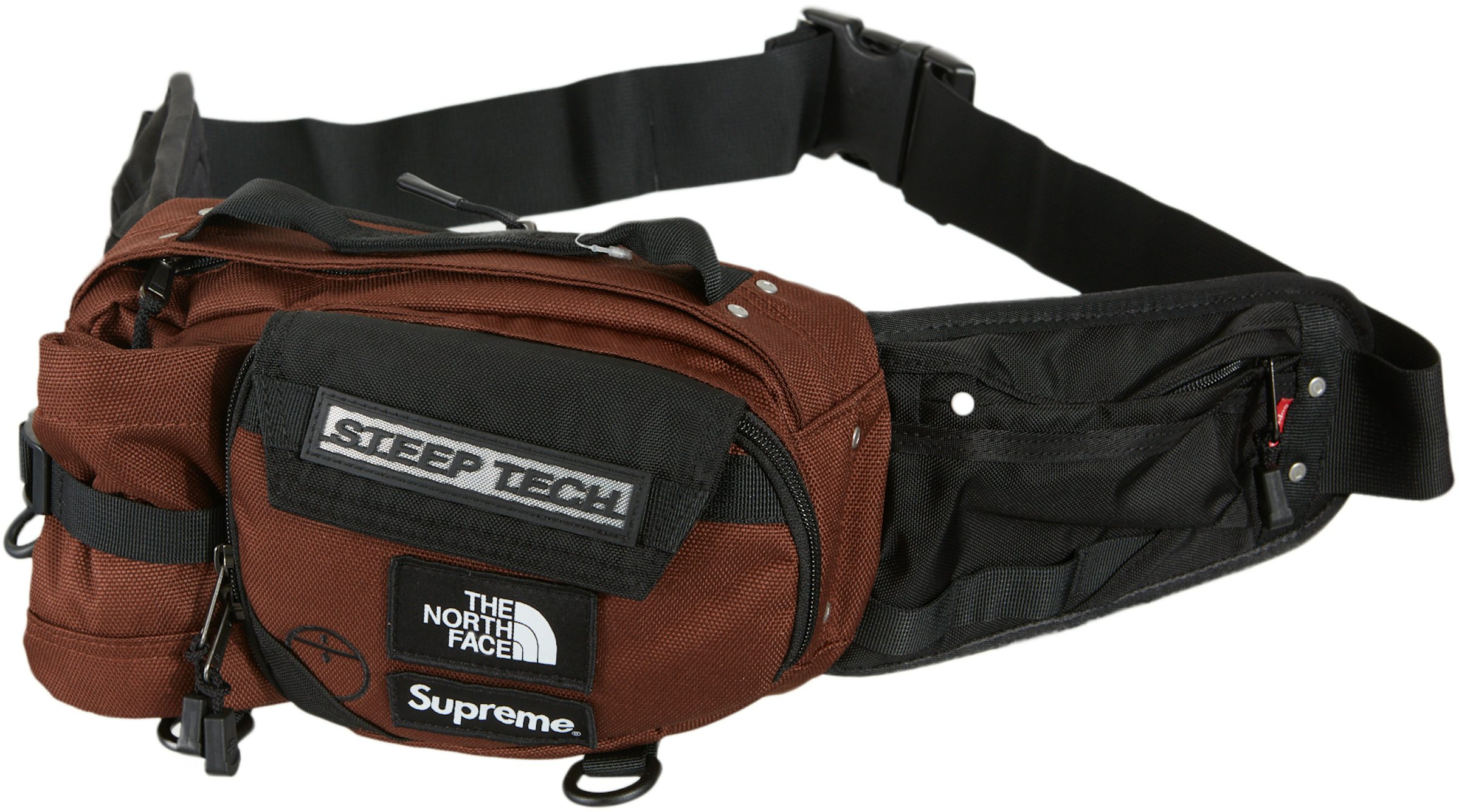 Supreme The North Face Steep Tech Waist Bag Brown - FW22 - US