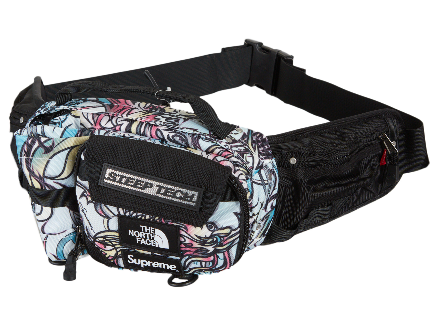 Supreme The North Face Expedition Waist Bag White - FW18 - US
