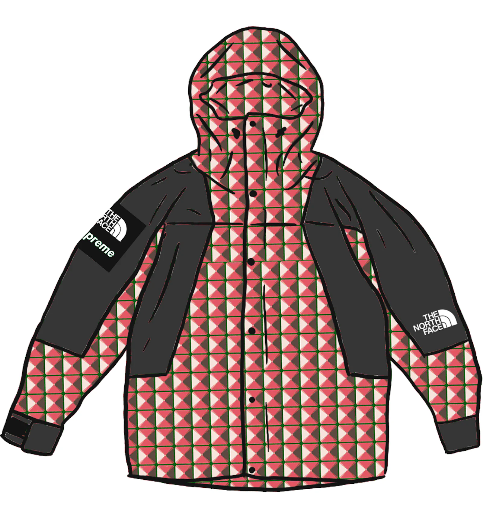 North face x supreme 2025 stockx