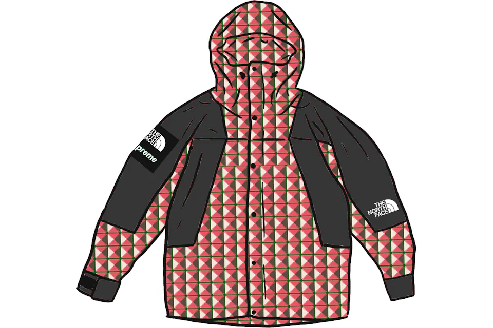 Supreme the north face 2025 bandana mountain jacket navy