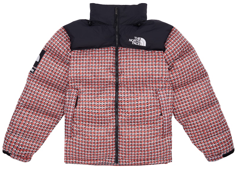 Supreme The North Face Studded Nuptse Jacket Red Men's - SS21