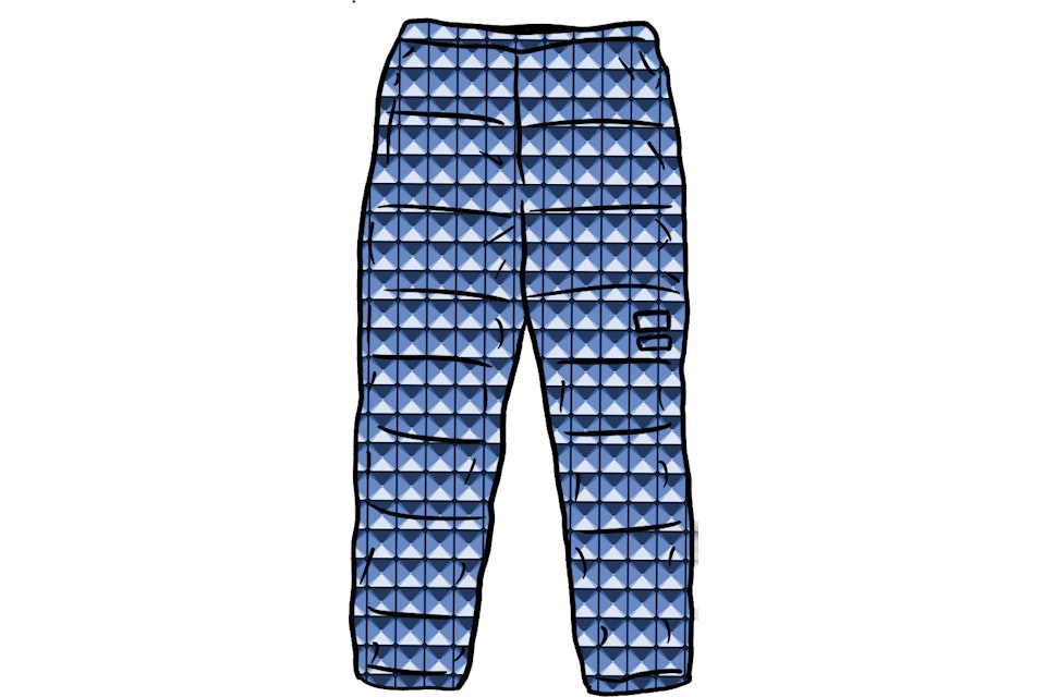 Supreme The North Face Studded Nuptse Pant Royal - SS21 Men's - US