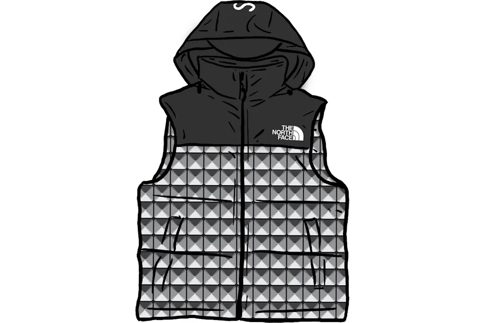 North face supreme on sale vest