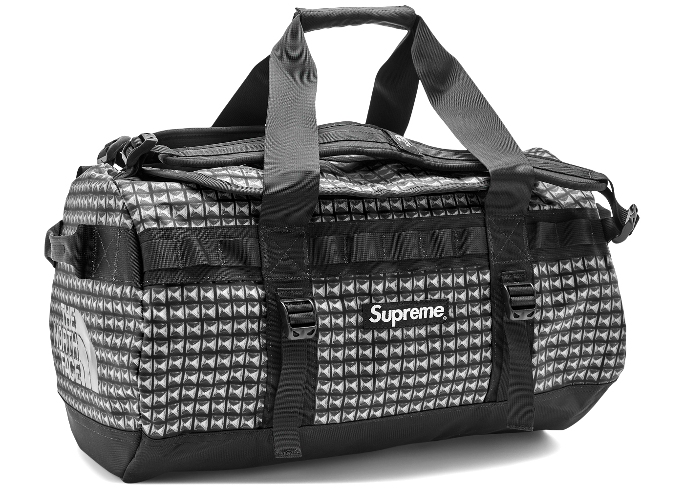 Supreme The North Face Studded Small Base Camp Duffle Bag Black
