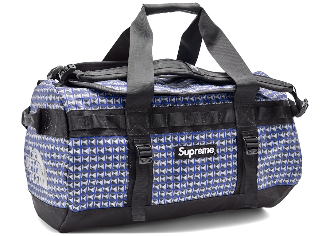Pre-owned Supreme The North Face Studded Small Base Camp Duffle Bag Royal