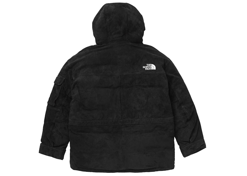 Supreme The North Face Suede 600-Fill Down Parka Black Men's