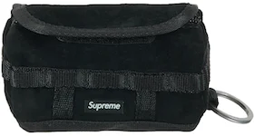 Supreme The North Face Suede Base Camp Duffle Keychain Black