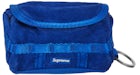 Supreme The North Face Suede Base Camp Duffle Keychain Blue