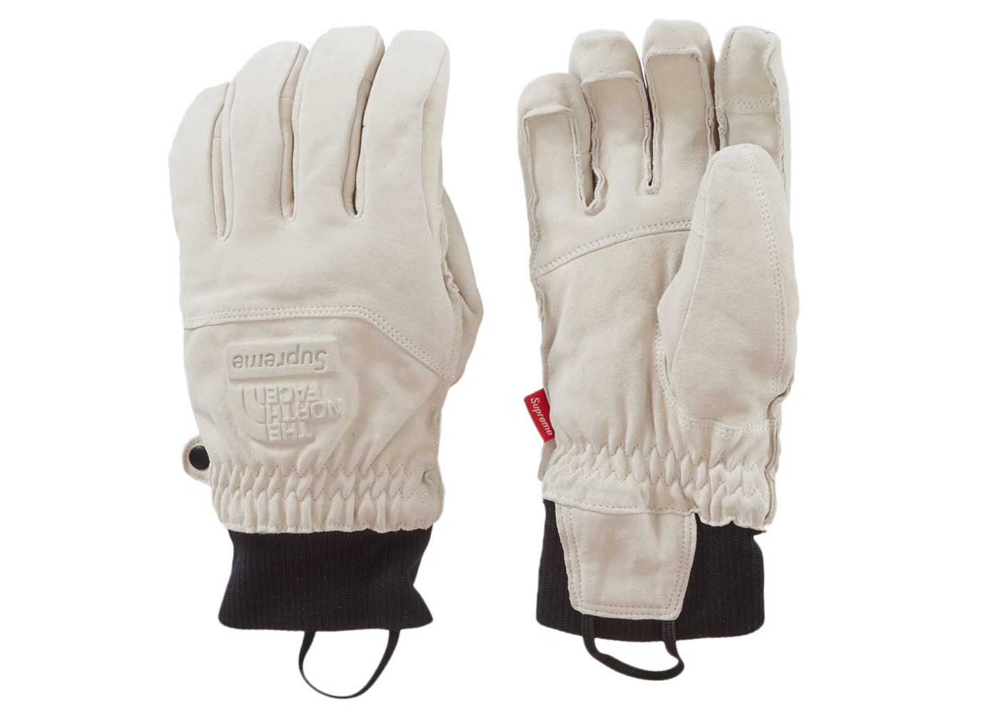 Supreme The North Face Suede Gloves Stone - FW23 - US