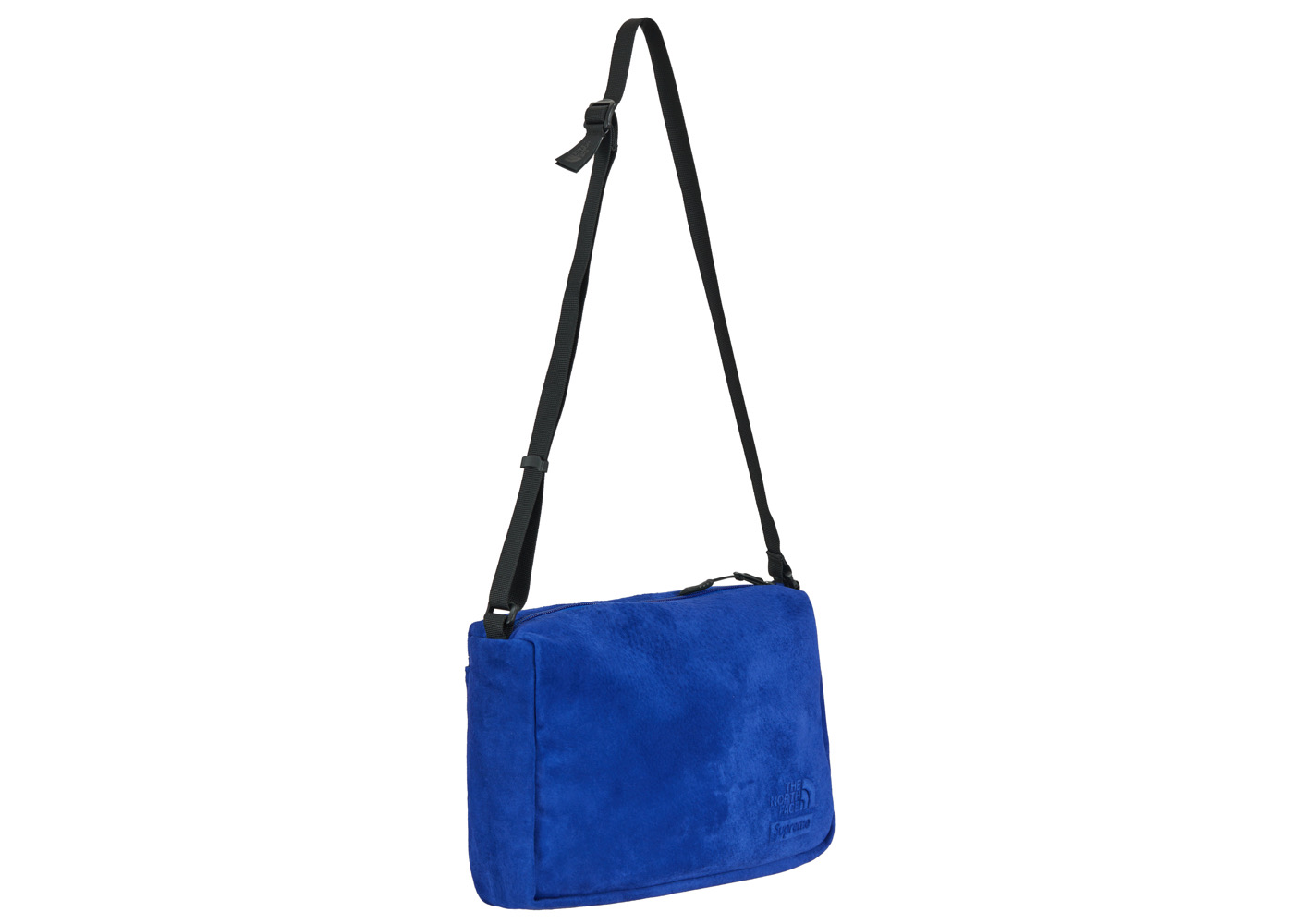 Supreme The North Face Suede Shoulder Bag Blue - FW23 - US