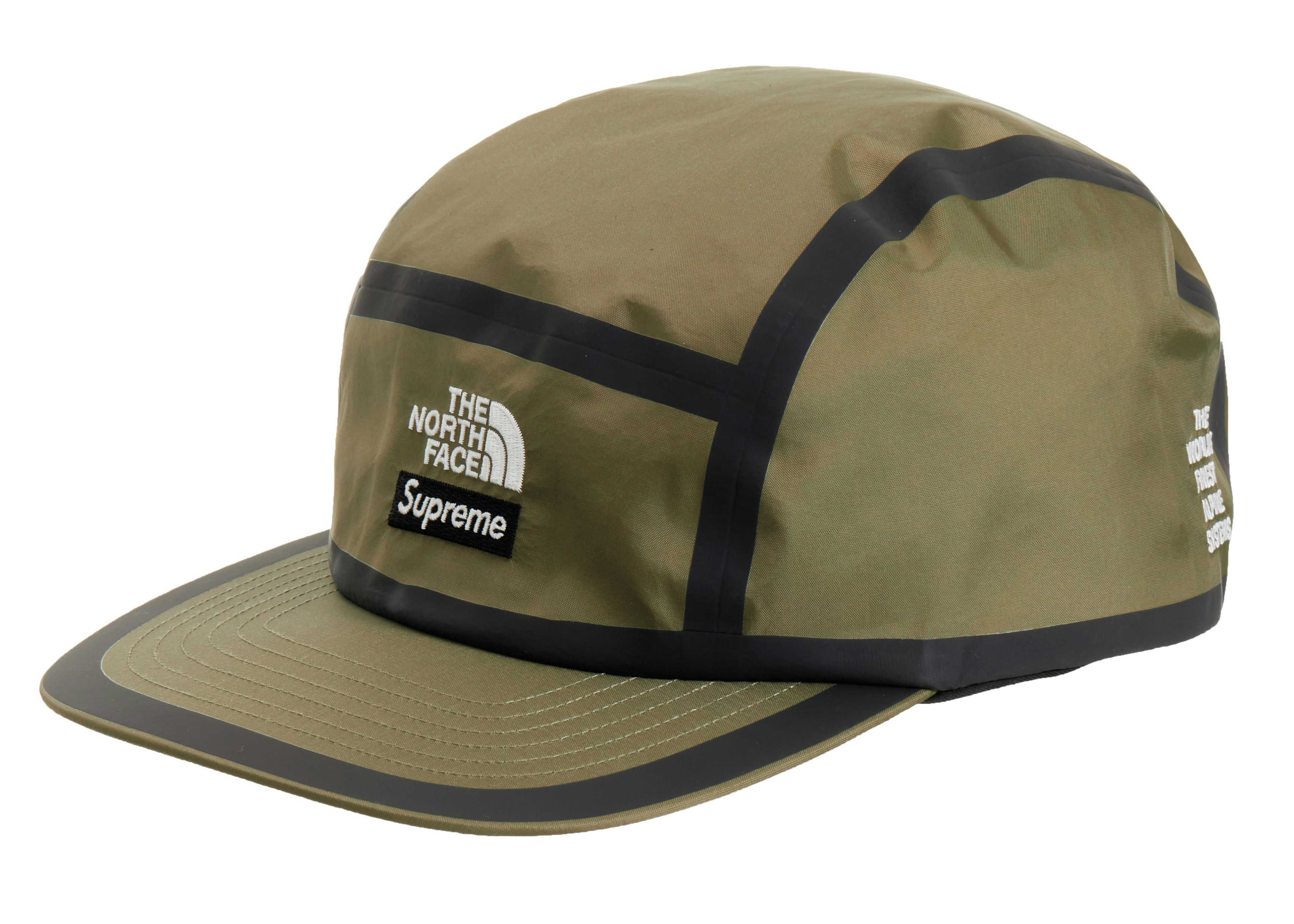 Supreme The North Face Summit Series Outer Tape Seam Camp Cap Olive SS21  US
