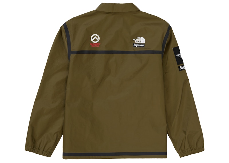 Supreme The North Face Summit Series Outer Tape Seam Coaches Jacket Olive  Men's - SS21 - US