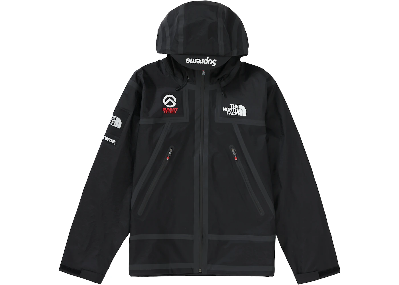 Supreme The North Face Summit Series Outer Tape Seam Jacket Black Men's ...