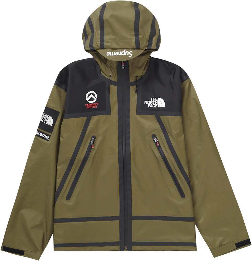 Supreme The North Face Summit Series Outer Tape Seam Jacket Olive Men's -  SS21 - US
