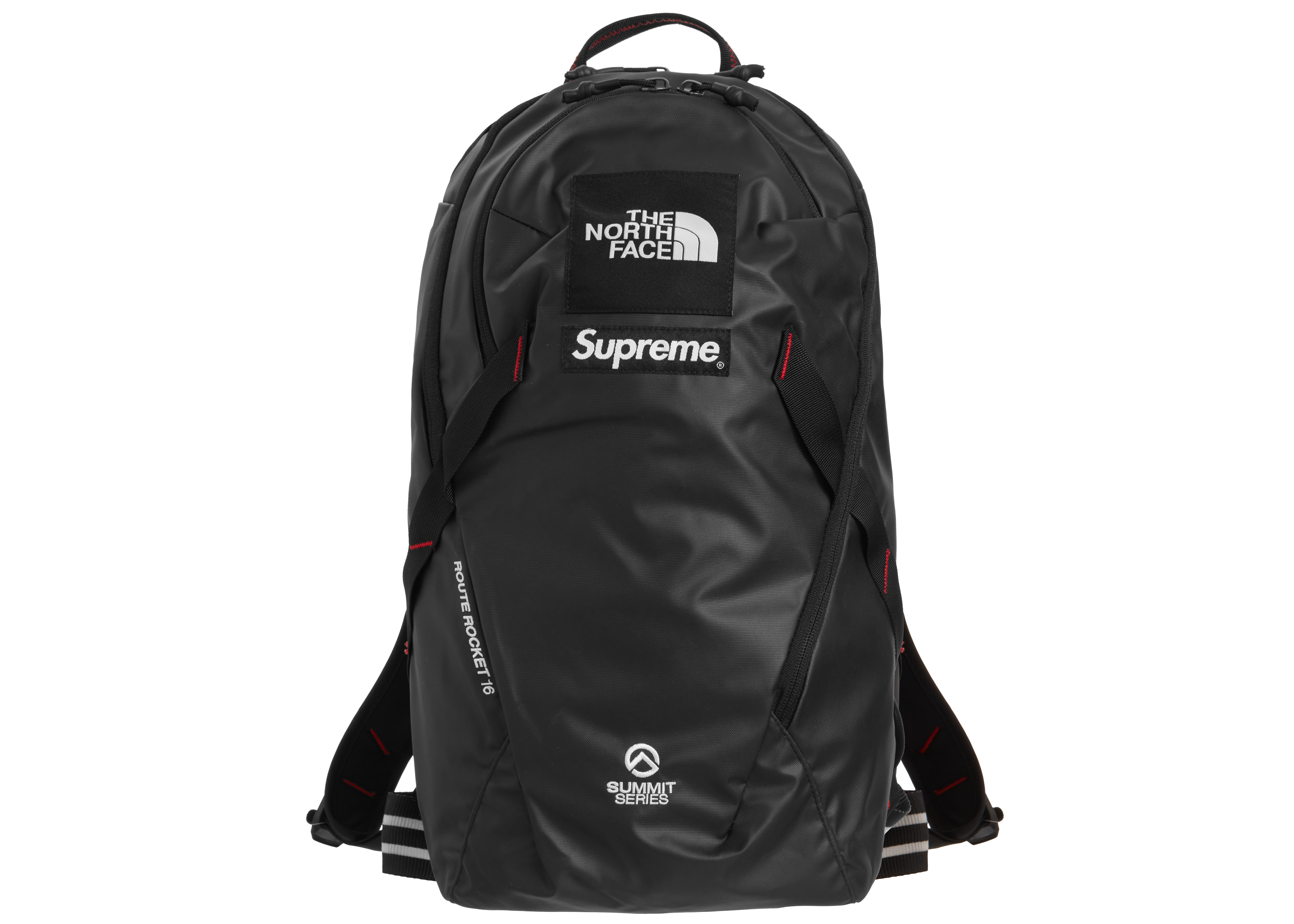 Supreme The North Face Summit Series Outer Tape Seam Route Rocket Backpack  Black