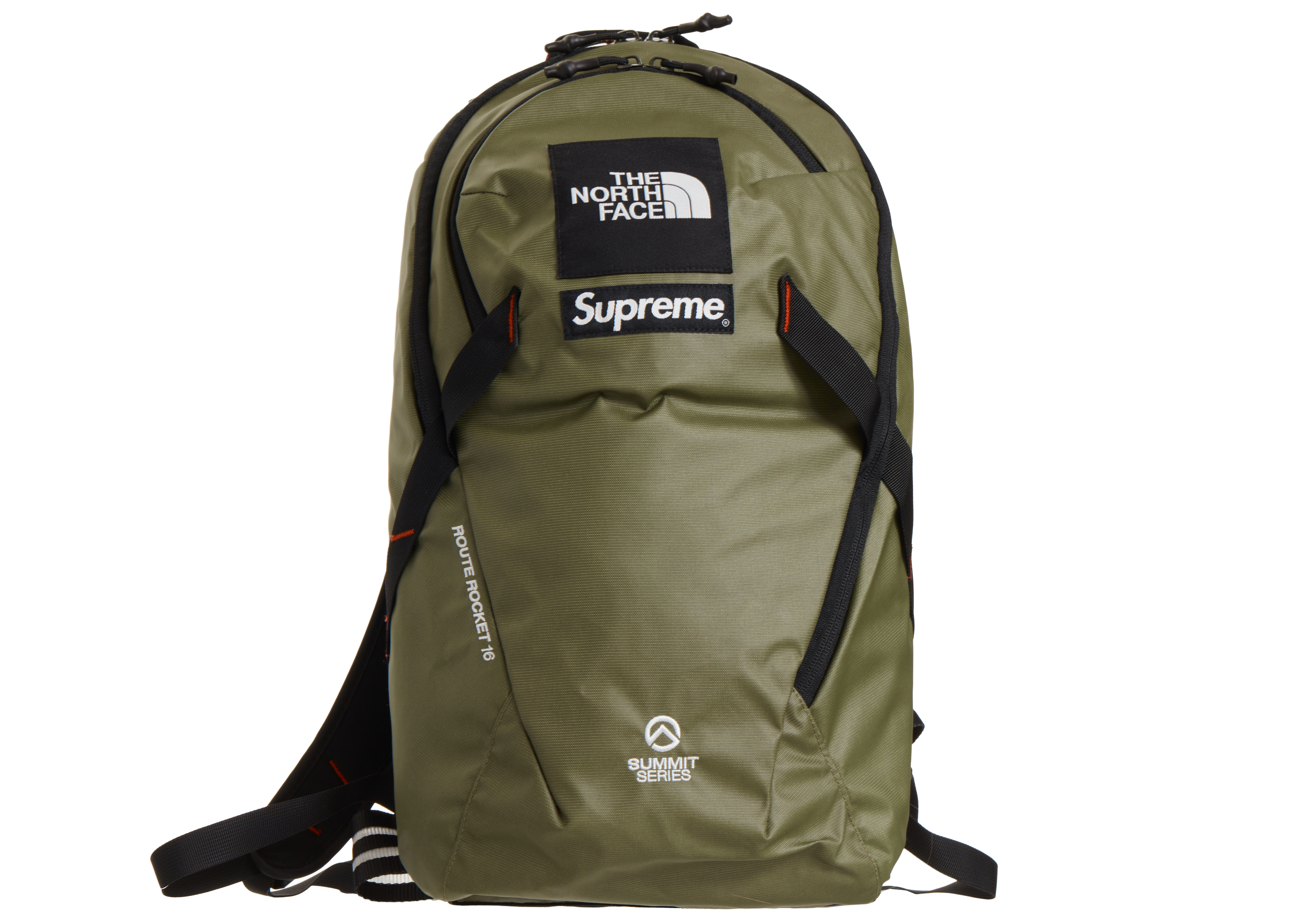 Supreme The North Face Summit Series Outer Tape Seam Route Rocket Backpack  Olive
