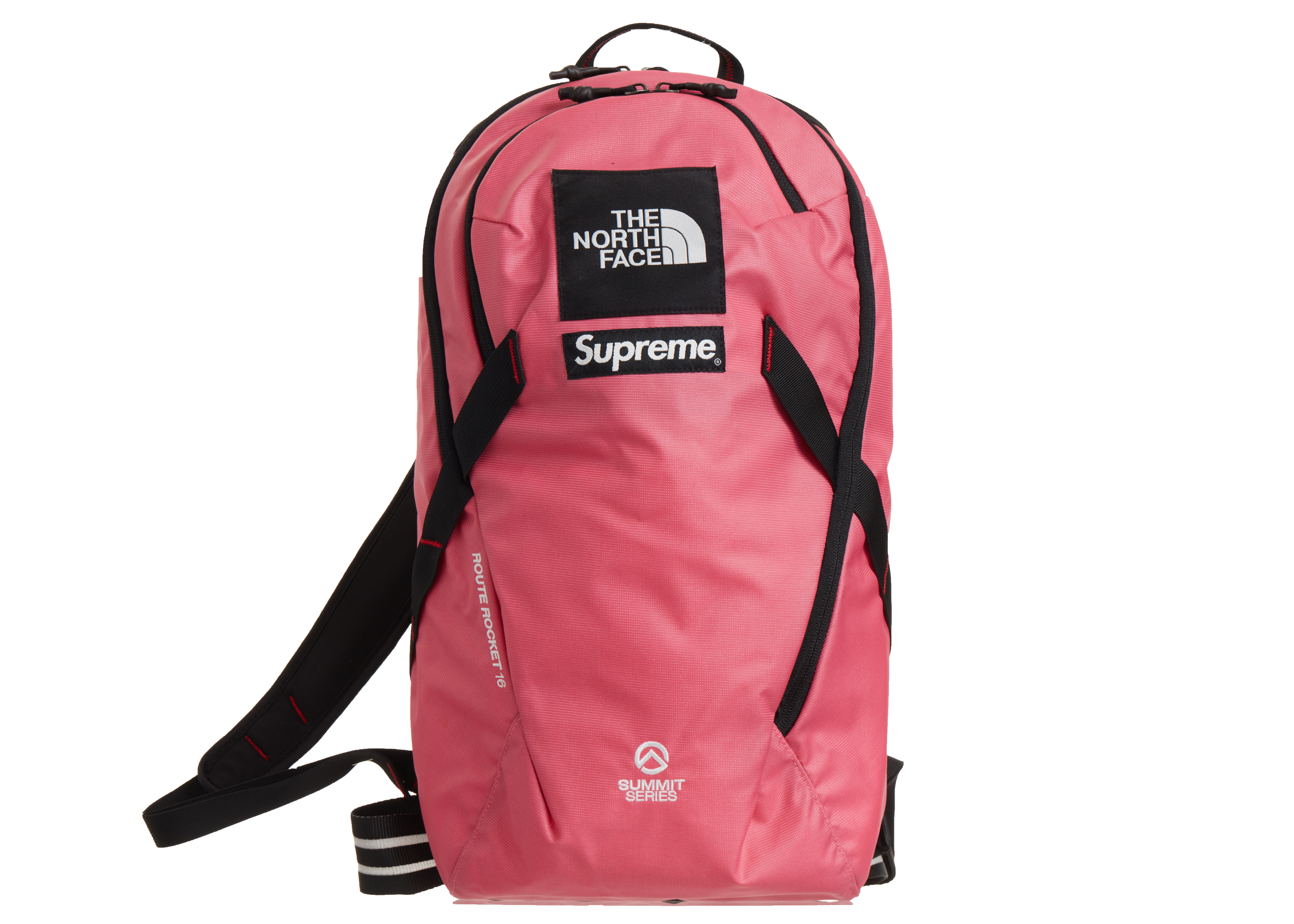 Supreme The North Face Summit Series Outer Tape Seam Route Rocket Backpack  Pink