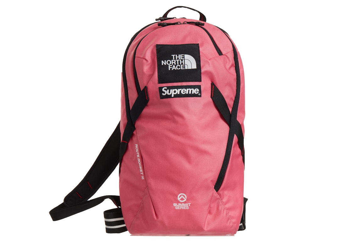 Pre-owned Supreme The North Face Summit Series Outer Tape Seam Route Rocket Backpack Pink