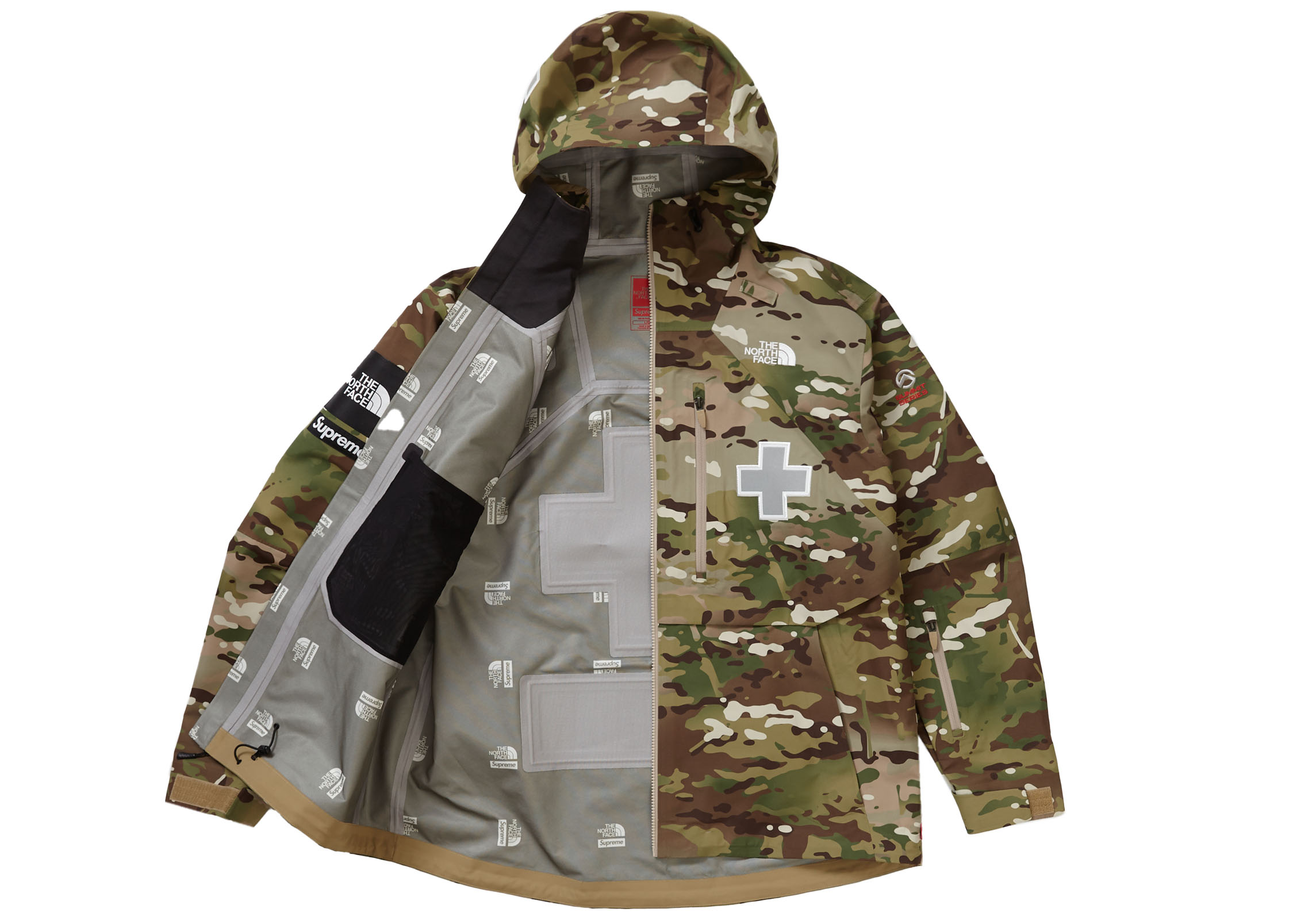 Supreme The North Face Summit Series Rescue Mountain Pro Jacket Multi Camo