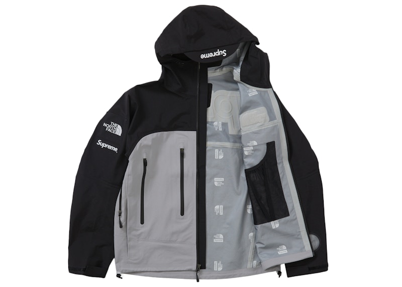 Supreme The North Face Taped Seam Shell Jacket Grey Men's - FW22 - GB