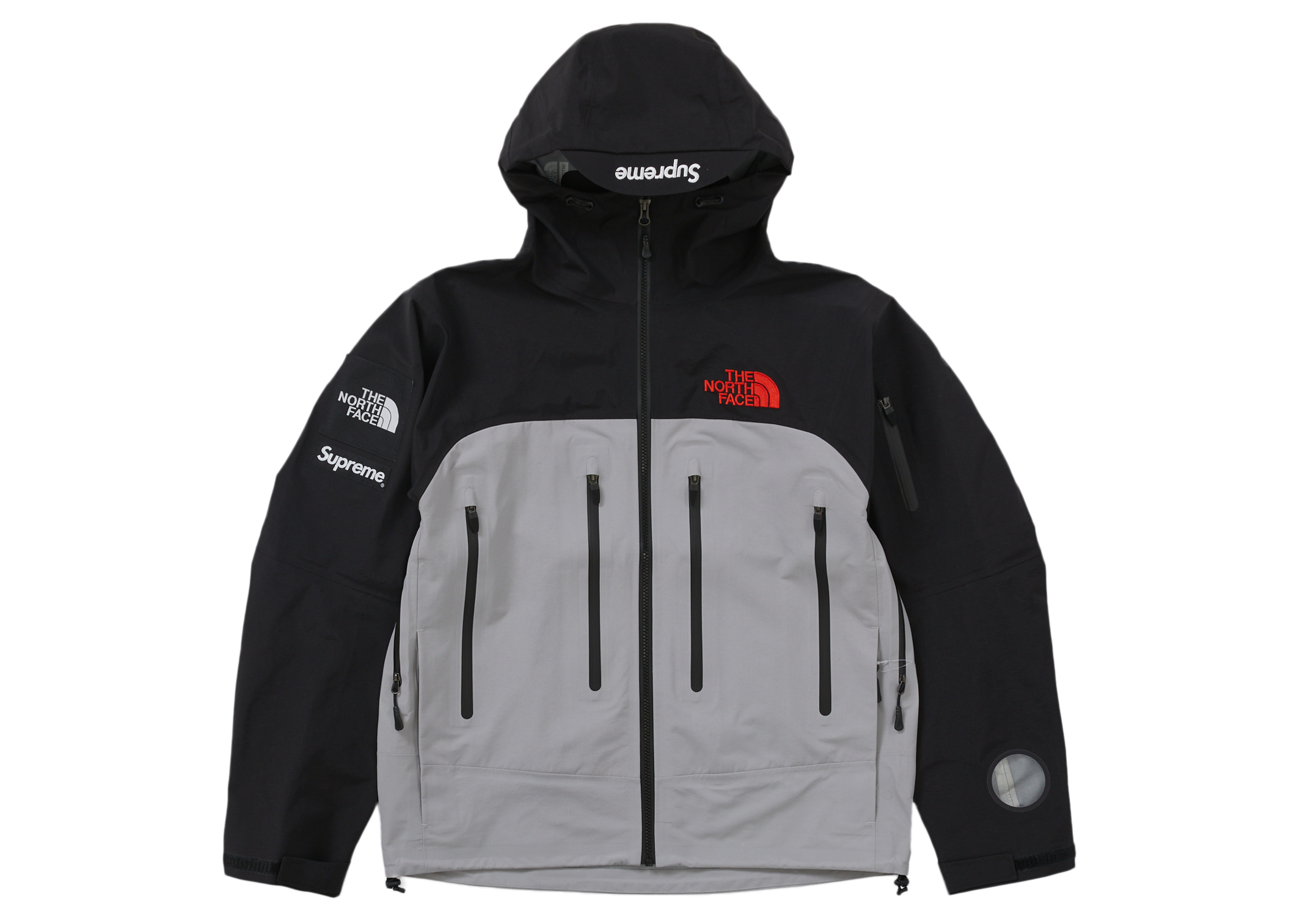 Supreme The North Face Taped Seam Shell Jacket Grey - FW22 Men's - US
