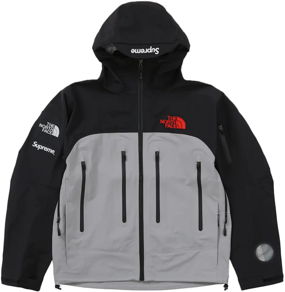 Supreme The North Face Taped Seam Shell Jacket Grey Men's - FW22 - GB