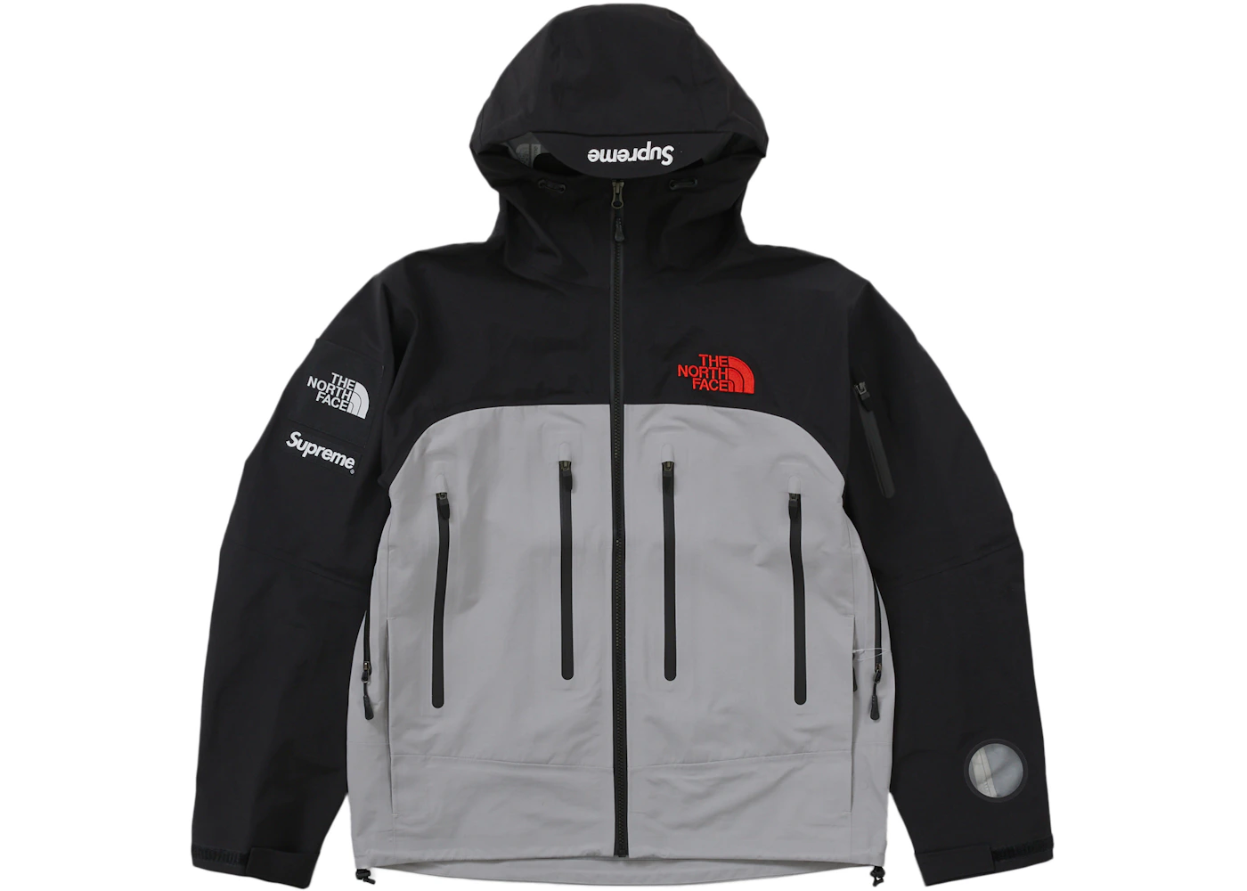 Fleeting Planned hop Supreme The North Face Taped Seam Shell Jacket Grey - FW22 - US