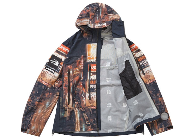 Supreme The North Face Taped Seam Shell Jacket Times Square Men's