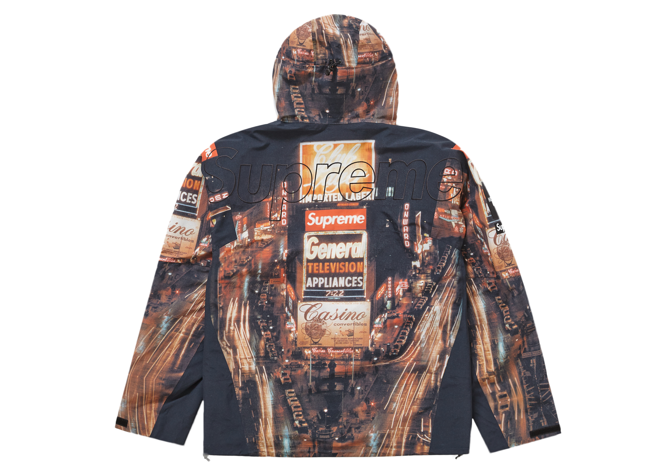 Supreme The North Face Taped Seam Shell Jacket Times Square Men's 