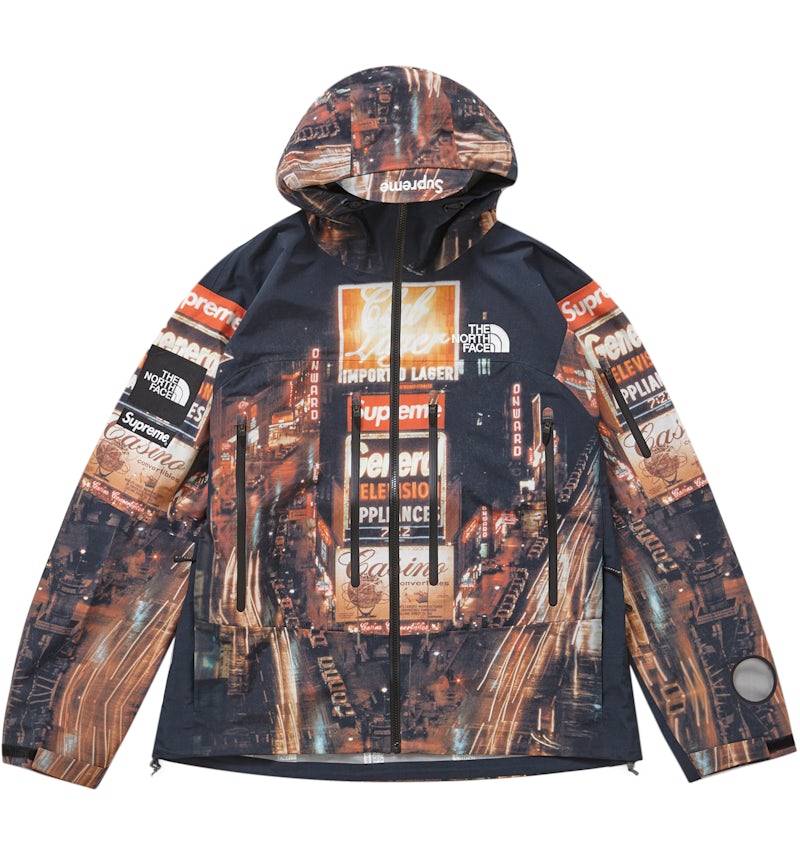 Supreme The North Face Taped Seam Shell Jacket Times Square Men's