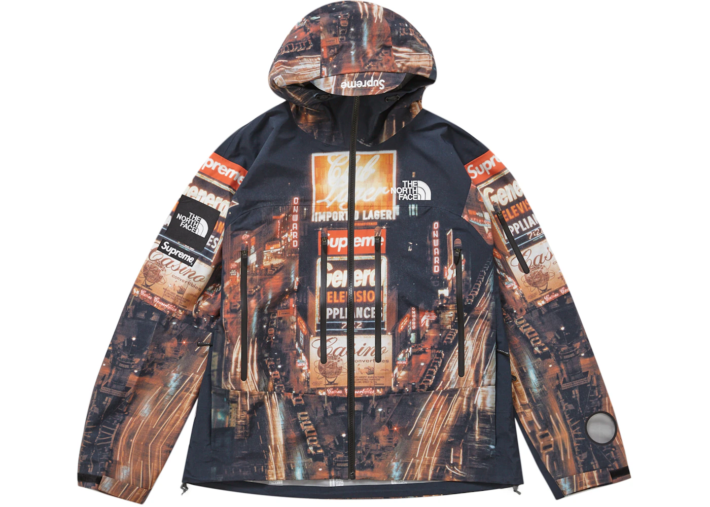 Supreme The North Face Taped Seam Shell Jacket Times Square Men's
