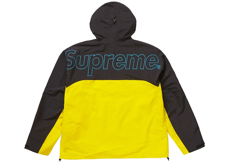 Supreme The North Face Shell-Jacke mit versiegelten Nähten Gelb