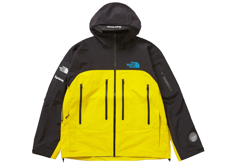 Supreme The North Face Taped Seam Shell Jacket Yellow Men's - FW22