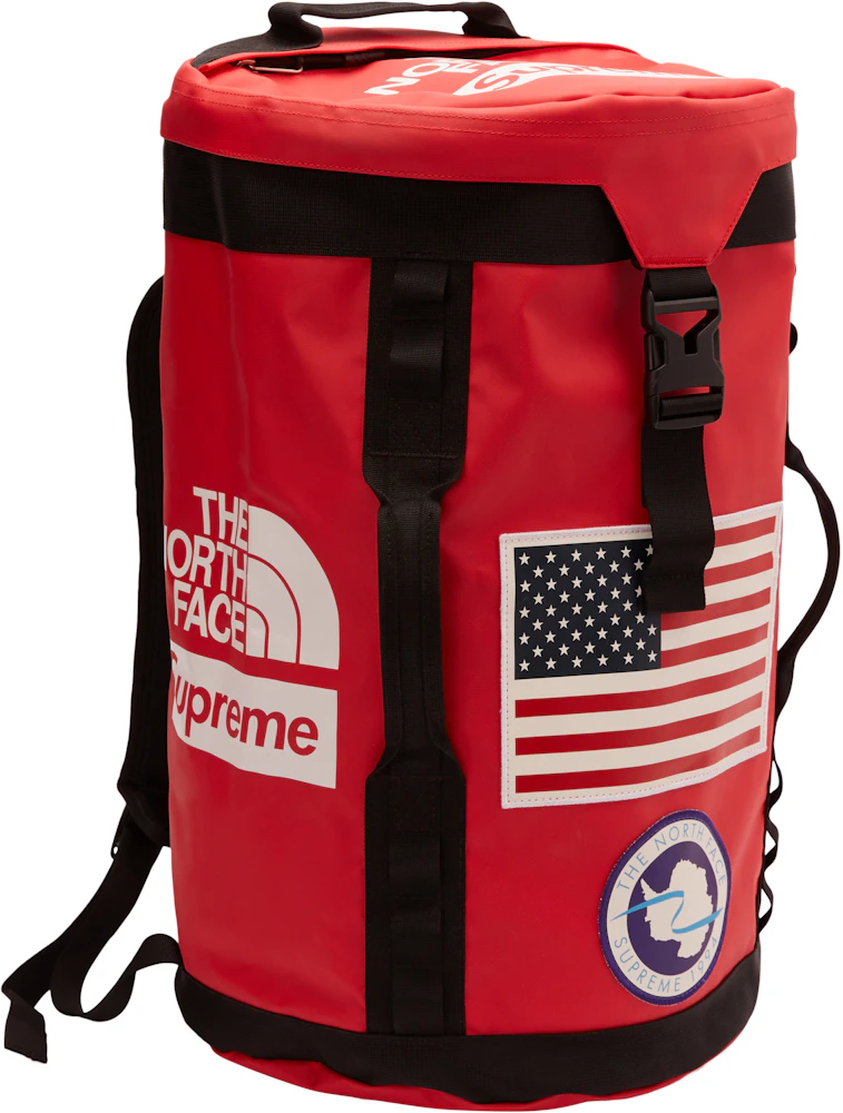 Supreme The North Face Printed Borealis Trompe L'oeil Backpack Red  SS23
