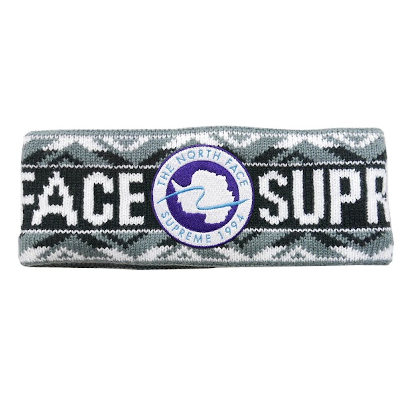 パステルオリーブ Supreme TNFコラボ Transantarctica HeadBand