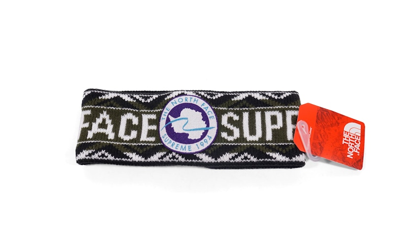 Supreme The North Face Trans Antarctica Expedition Headband Olive ...